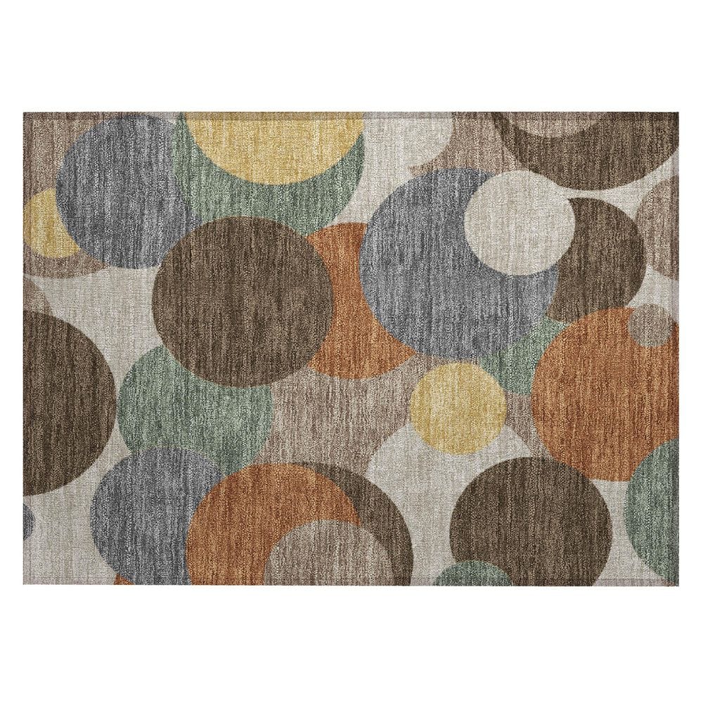 Chantille Machine Washable Indoor/Outdoor Abstract ACN2905 Chocolate 2 ft. x 3 ft. Accent Rug price history on PriceWatchPro