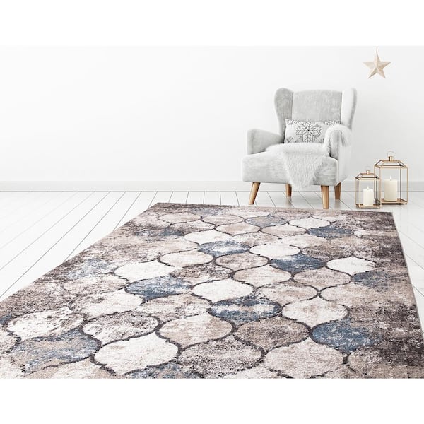Stylewell Alino Blue 6 Ft X 9, Home Depot Rugs 4×6