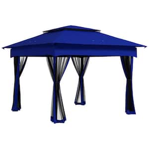 11 ft. x 11 ft. Blue Pop Up Canopy