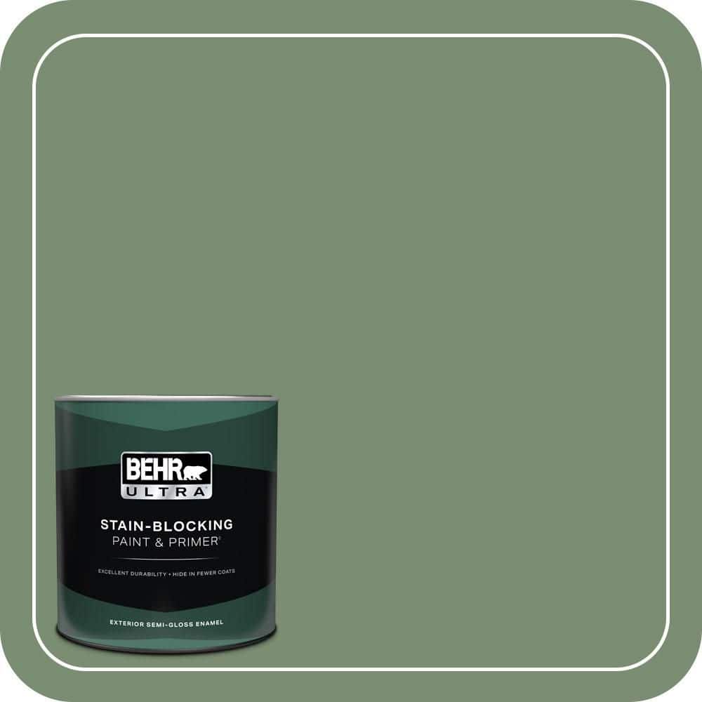 1 qt. #PPU11-02 Shallot Bulb Semi-Gloss Enamel Exterior Paint & Primer price history on PriceWatchPro