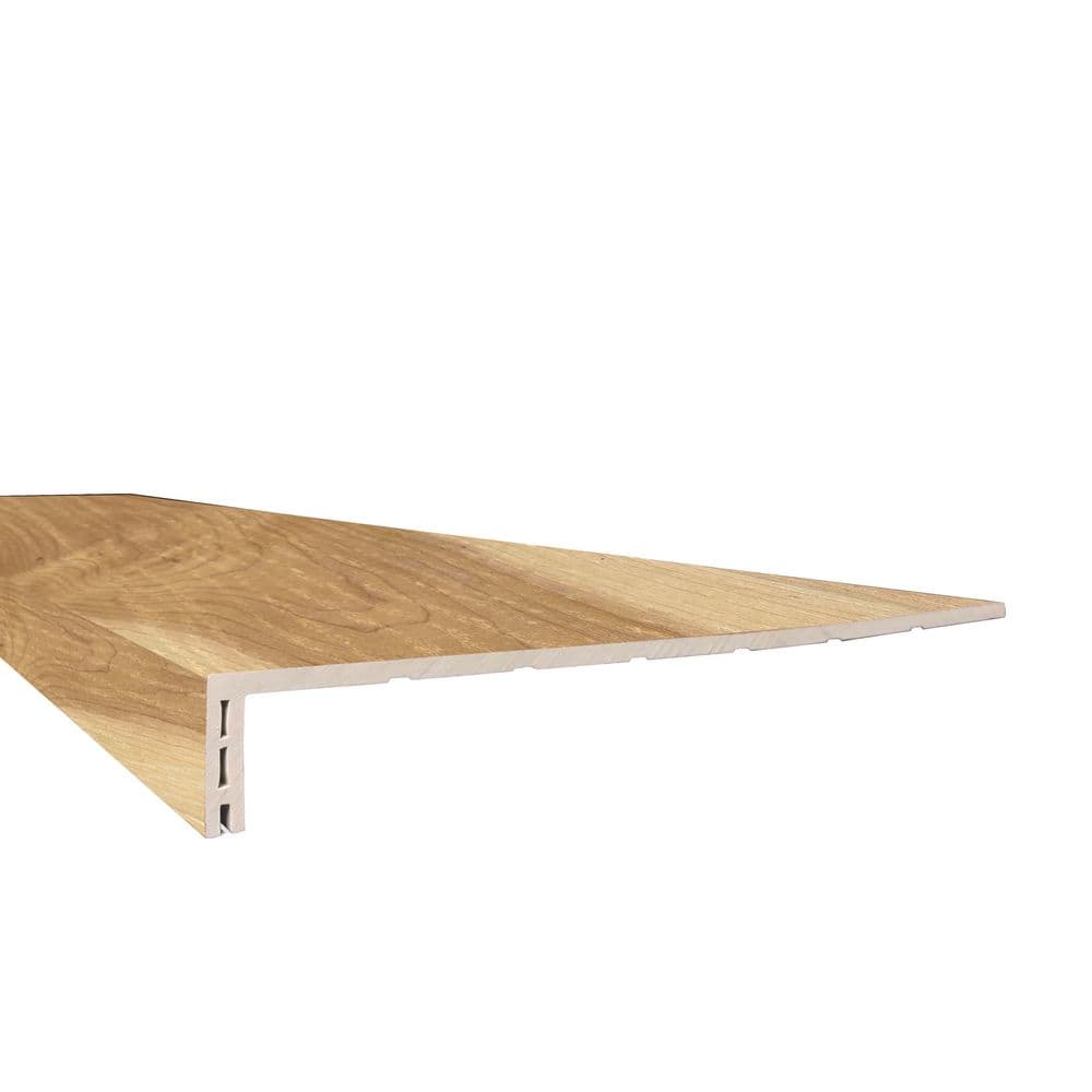 Pefection Nordic Maple 35 mm T x 12 in. W x 47.25 in. L Waterproof Luxury Vinyl Stair Tread Eased Edge (4 Pieces/case) price history on PriceWatchPro