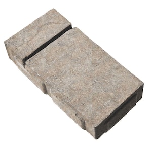 Domino 11.75 in. x 6 in. x 2.25 in. Country Blend Brown/Gray Concrete Paver (240 Pieces / 120 sq. ft. / Pallet)