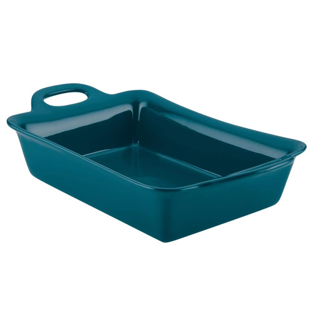 baking dish, 3qt square deep teal - Whisk