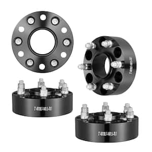 Wheel Spacers, Wheel Adapters, 6 Lug Forged Spacer, Fit for 1984-2018 Chevrolet, GMC, and Cadillac, 4-Piece Black