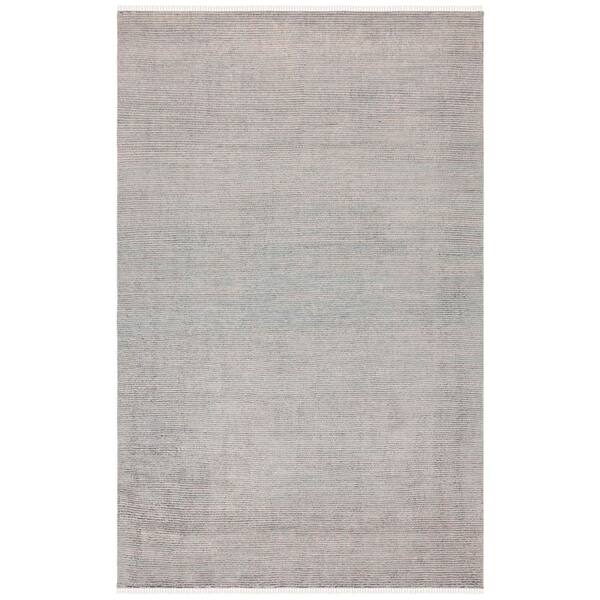 Nomad 8 ft. x 10 ft. Gray/Beige Woven Marle Area Rug
