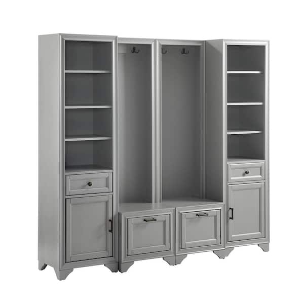 CROSLEY FURNITURE Tara Gray 4-Piece Entryway Set