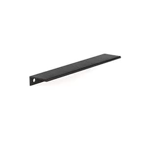 Lincoln Collection 7 9/16 in. (192 mm) Brushed Black Modern Cabinet Finger Pull