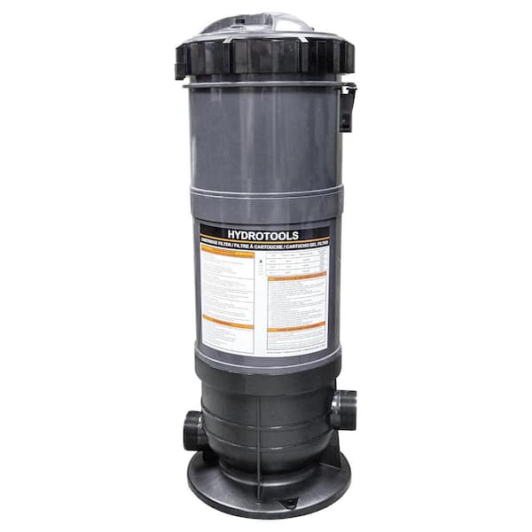 Swimline HydroTools 50 sq. ft. Sure Flo Cartridge Pool Filter Tank and Elements