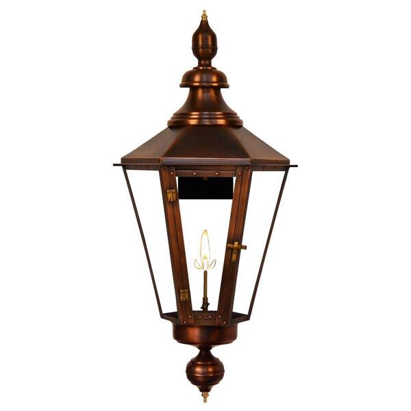 Filament Design Bryant 27 in. Antique Copper Propane Outdoor Wall Lantern