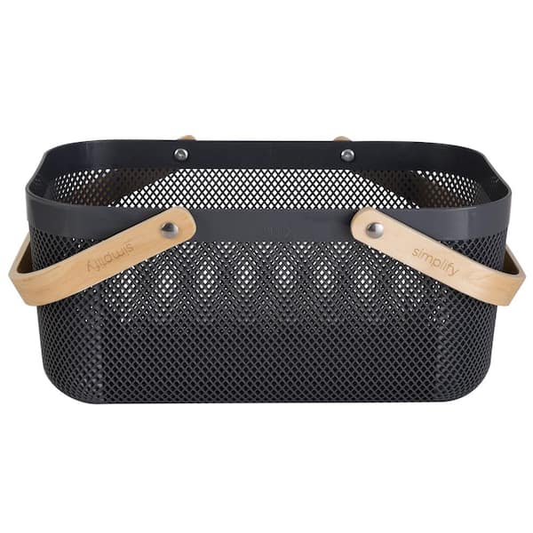 SIMPLIFY 15.75 in. x 9.65 in. x 7.48 in. Charcoal Large Mesh