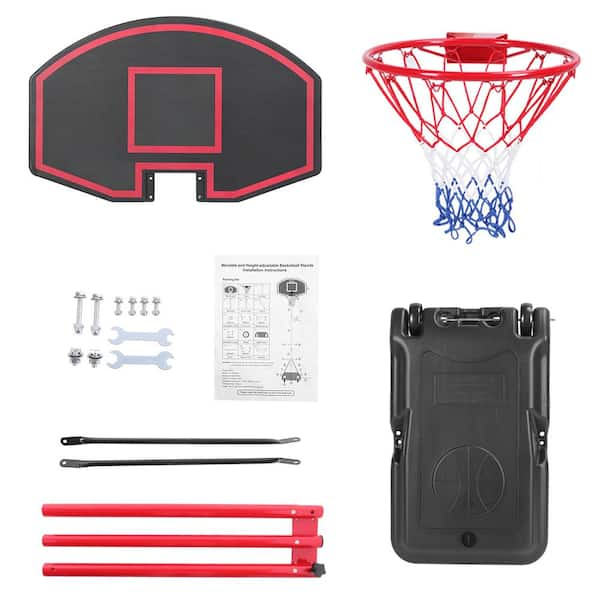 Winado 6.9 ft. to 8.5 ft. H Adjustable Basketball Hoop for Kids