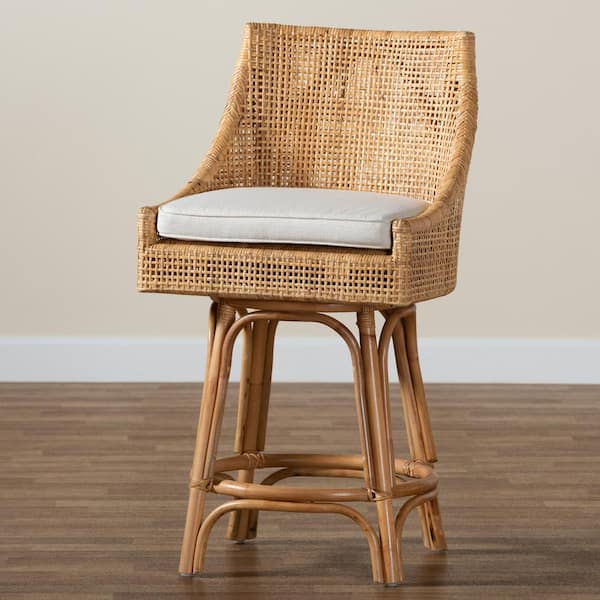 76cm Keilani Rattan Bar Stool  Rattan bar stools, Bar stools, Rattan  counter stools