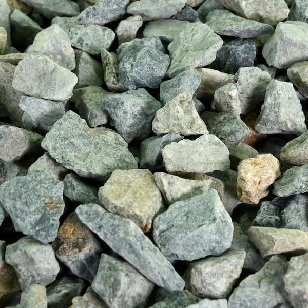 Seafoam Green Bagged Landscape Rock, Home Depot Landscaping Rocks