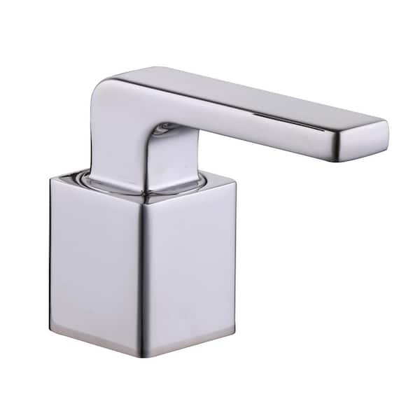 Glacier Bay Farrington Single Hole Single-Handle High-Arc Bathroom Faucet in Polished Chrome (2-Pack), Grey