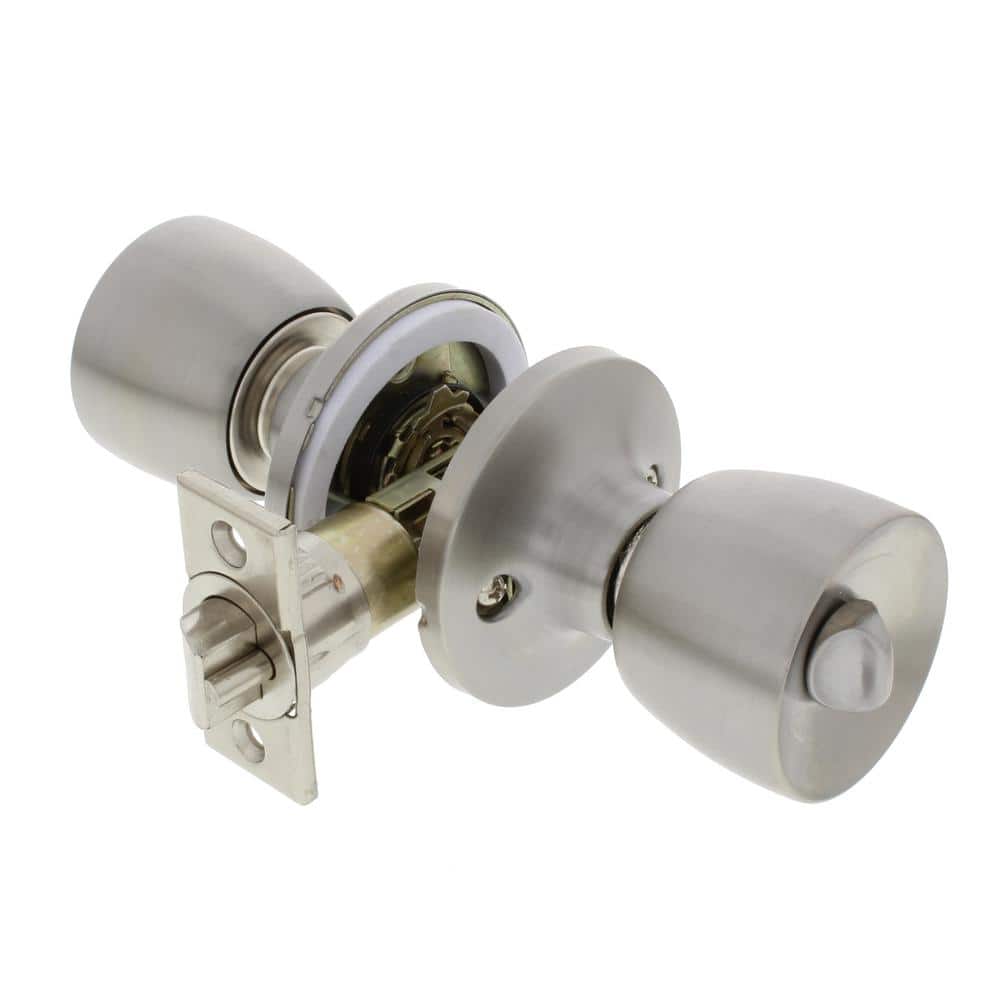 Road & Home Stainless Steel Entry Lockset for RV and Mobile Homes