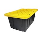 15 Gal. Tough Tote in Black and Yellow (2-Pack)