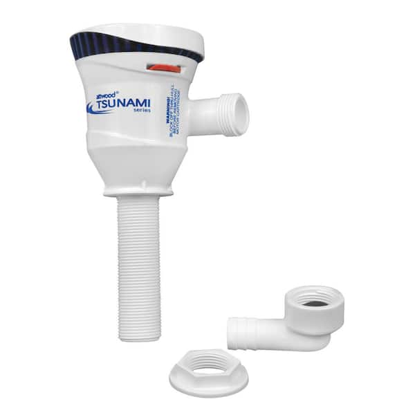 Attwood Tsunami 800 Cartridge Aerator with 3/4 in. NPT Seacock Mount