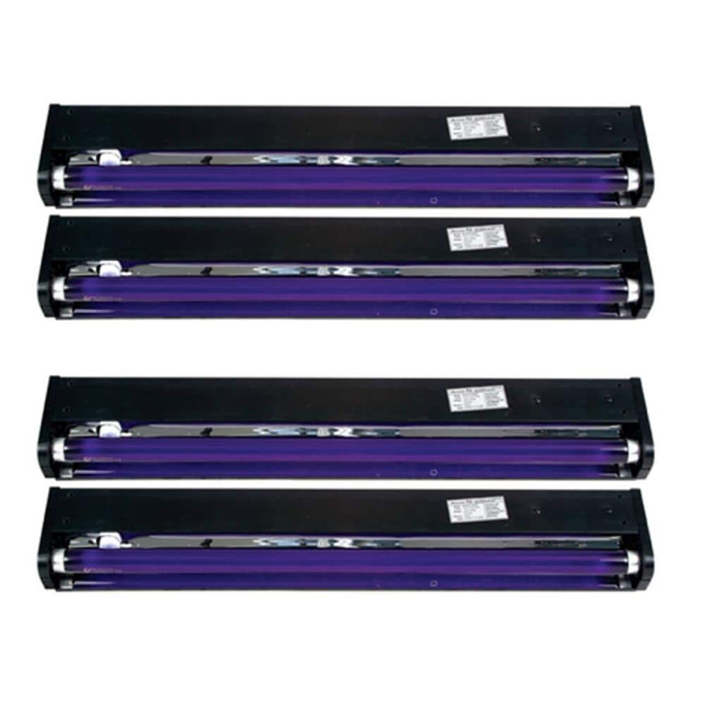 24 in. UV Black Pro Blacklight Dorm Party Light Fixtures