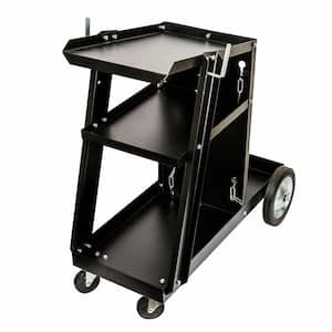 Portable Welding Cart- 90 lb. Capacity, 3 Levels