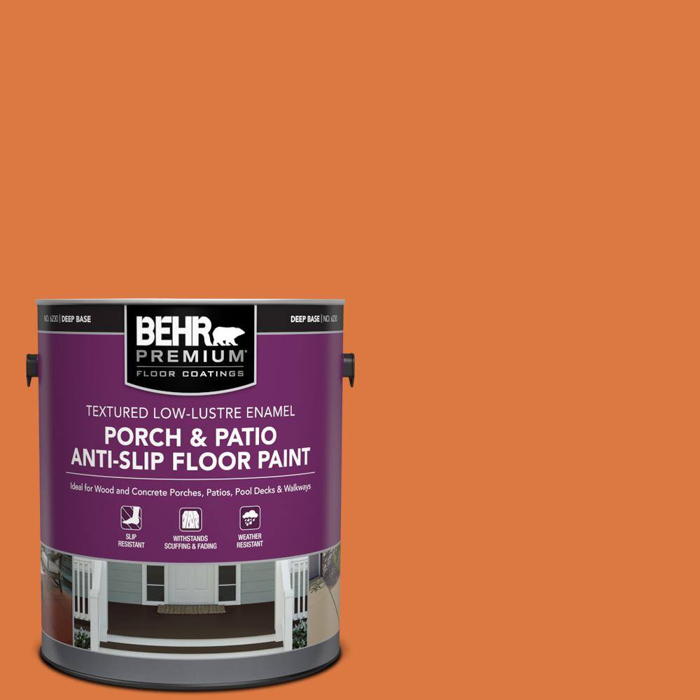 1 gal. #P210-7 Japanese Koi Textured Low-Lustre Enamel Interior/Exterior Porch and Patio Anti-Slip Floor Paint price history on PriceWatchPro