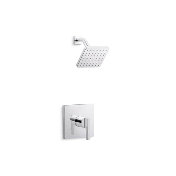 KOHLER Honesty Lever 1-Handle Shower Trim in Polished Chrome (Valve Not Included)
