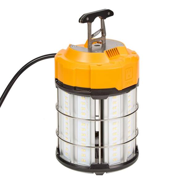 Maxxima High Bay Temporary LED Work Light, Linkable, 100-Watt 12,000 Lumens 5000K Daylight