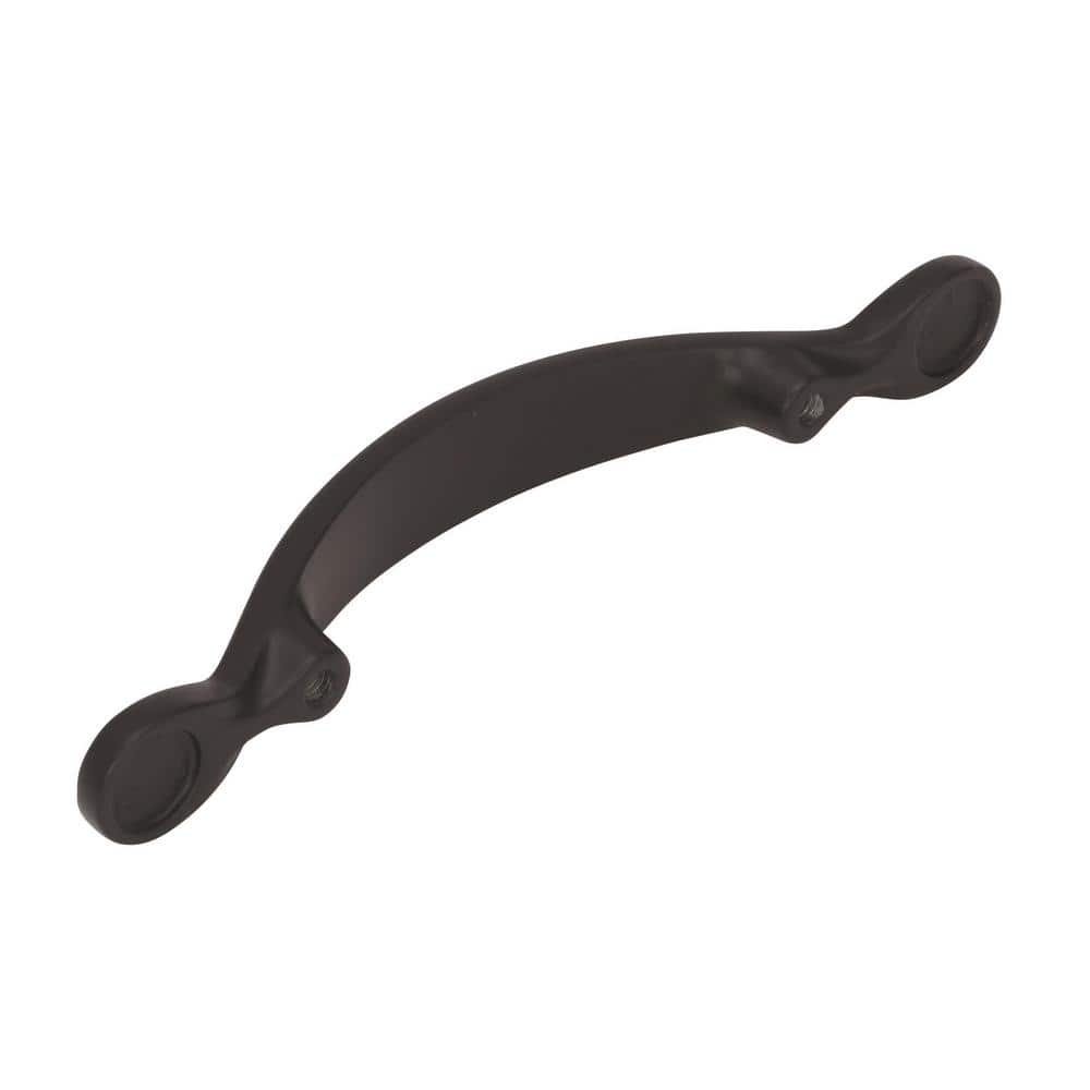 Matte Black 3-Inch Center to Center Arch Pull