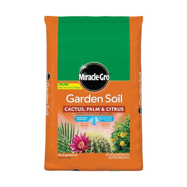 Miracle-Gro Moisture Control 1.5 cu. ft. Garden Soil for Palm and Cactus