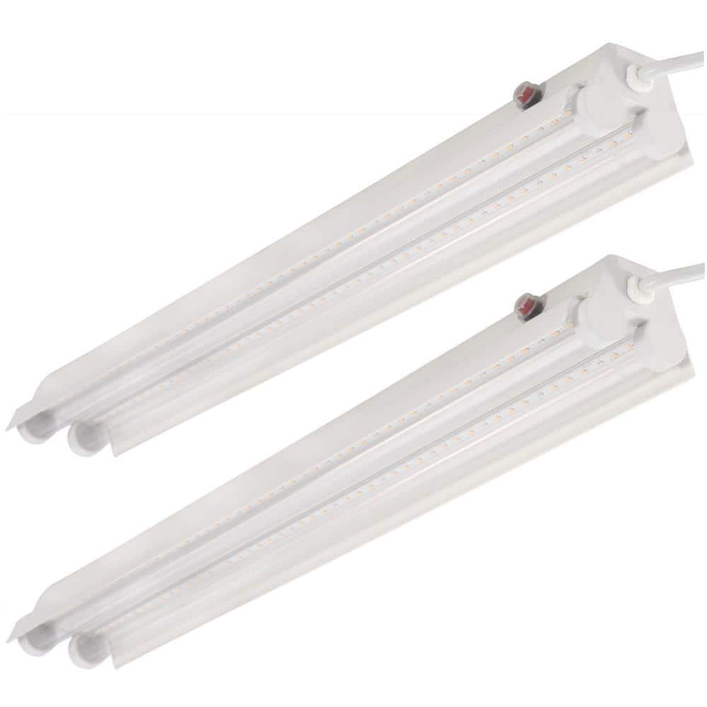 2 ft. 23-Watt White Grow Light Red Plus Blue Spectrum (2-Pack) price history on PriceWatchPro