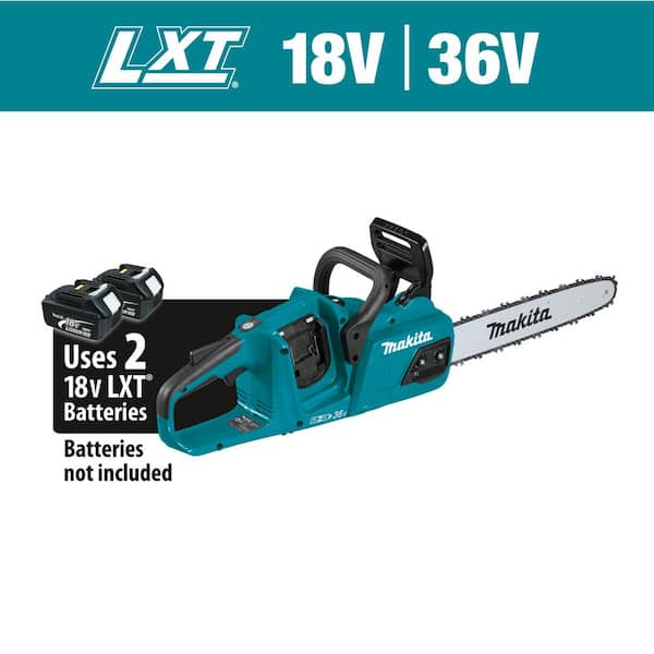 Makita LXT 14 in. 18V X2 (36V) Lithium-Ion Brushless Battery Chain Saw (Tool-Only)