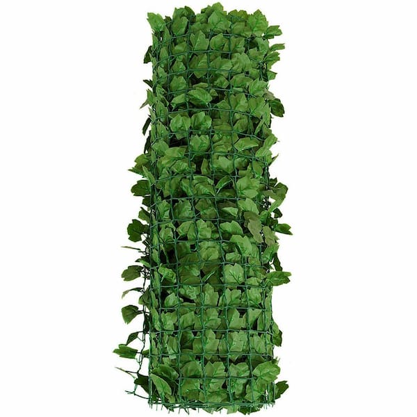 Costway 59 in. x 118 in. Plactic Faux Ivy Leaf Decorative