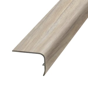 Webb Creek 1.32 in. Thick x 1.88 in. Wide x 78.7 in. Length Vinyl Stair Nose Molding
