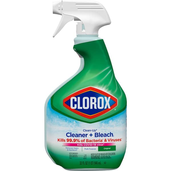 Clorox Clean Up 32 Oz All Purpose Cleaner With Bleach Spray The Home Depot