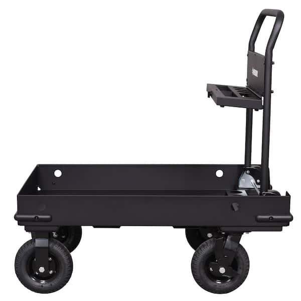 Husky - 38 in. W All-Terrain Folding Tool Cart