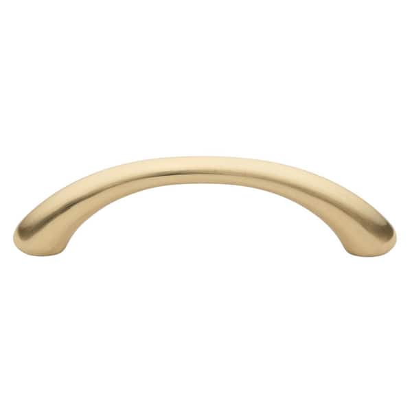 GLIDERITE 2-3/4 in. (69.85 mm) Center-to-Center Champagne Gold Loop Bar Pulls (10-Pack )
