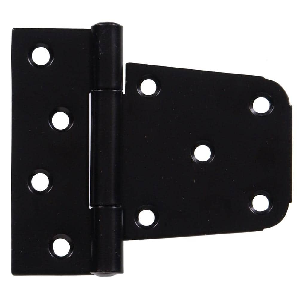 3-1/2 in. Heavy Duty T-Hinge in Black for 2 x 4 or 4 x 4 Post Applications (5-Pack) price history on PriceWatchPro