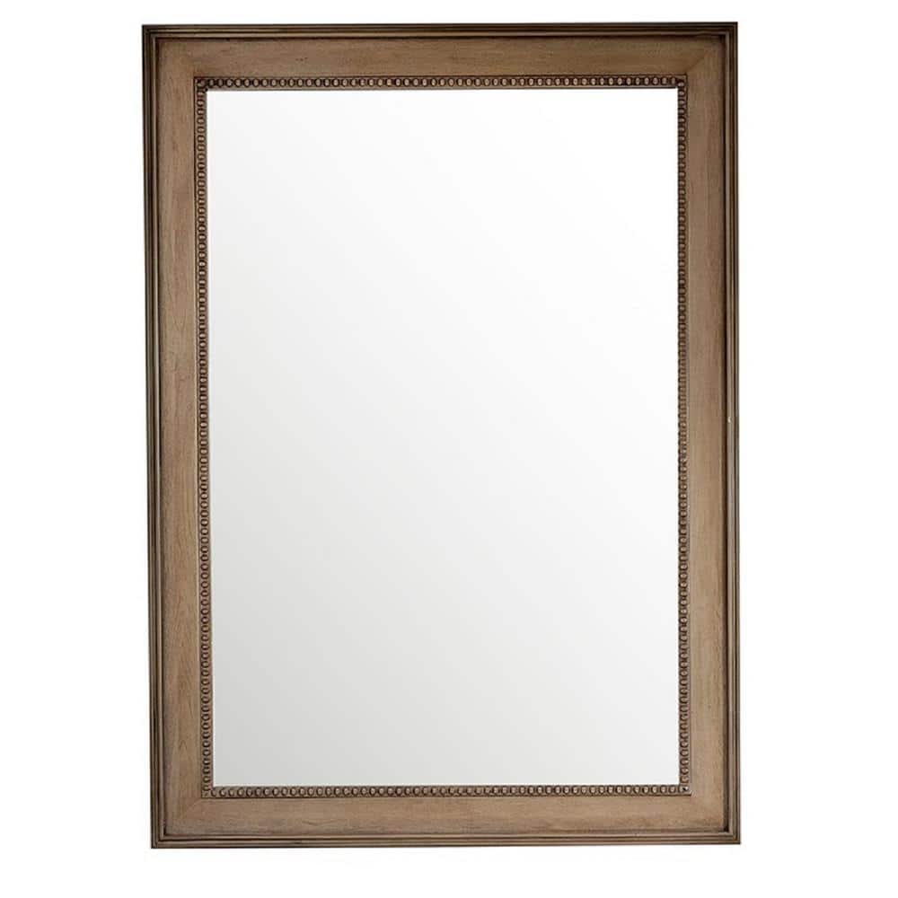 Bristol 29 in. W x 40 in. H Small Framed Rectangular Wall Mount Bathroom Va