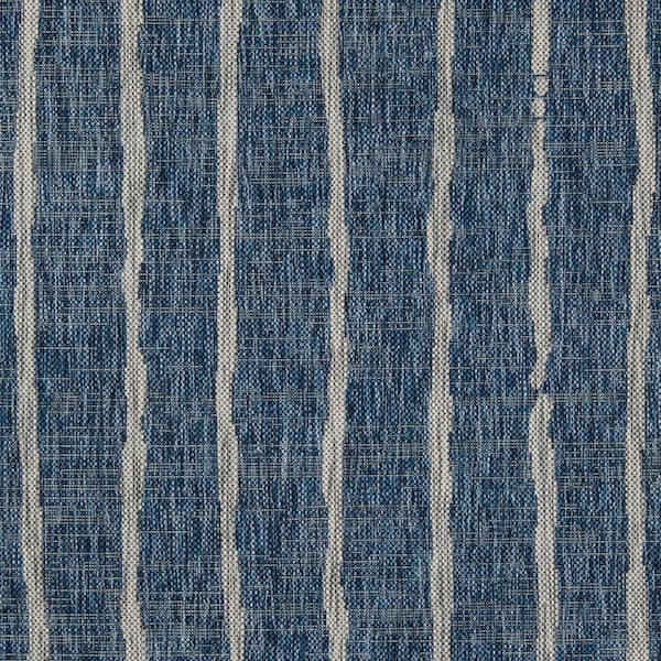 Sicily Blue 3 ft. 11 in. x 5 ft. 7 in. Indoor/Outdoor Area Rug
