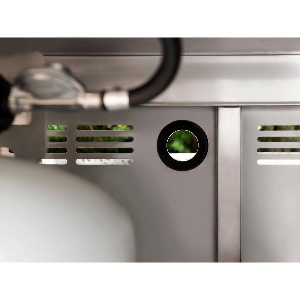Stainless Steel 40-Inch Outdoor Grill Cabinet with Storage