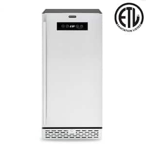 2.9 cu. ft. Built-in Ice Cold Outdoor Beer Keg Froster Beverage Refrigerator w/ Digital Controls in Stainless Steel