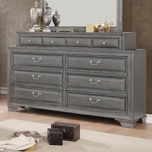 Liam Gray 10-Drawer 66.75 in. Dresser