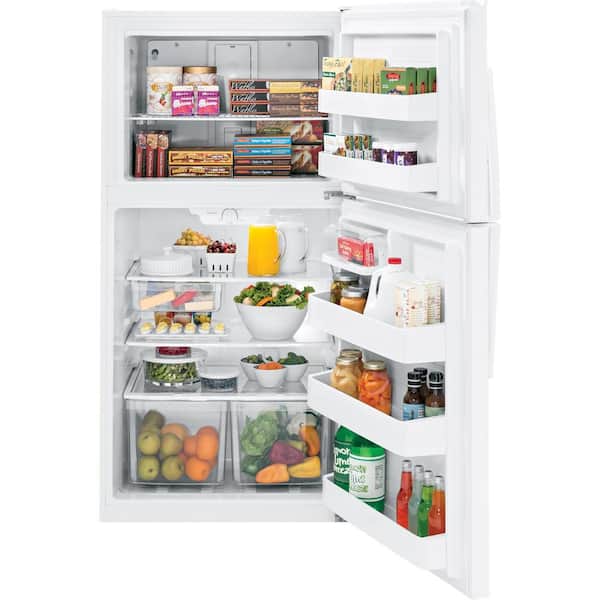 21.1 cu. ft. Top Freezer Refrigerator in White, ENERGY STAR