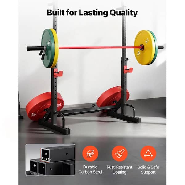 筋トレ道具Squat Rack SKYSHALO Power Cage Squat Rack, 550 lbs. Strength Training Workout