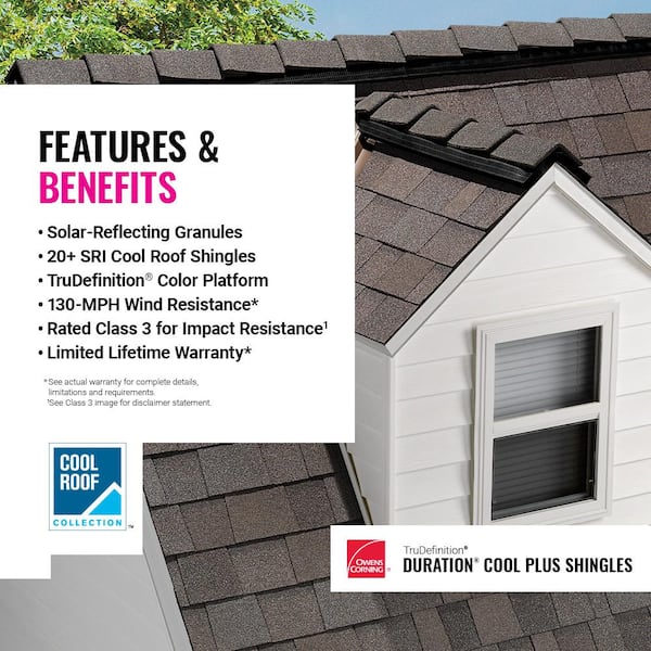 Owens Corning TruDefinition Duration Cool Amber Architectural