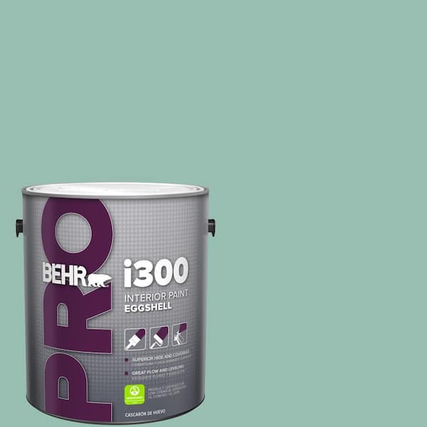 BEHR PRO 1 gal. #PPU12-07 Spring Stream Eggshell Interior Paint