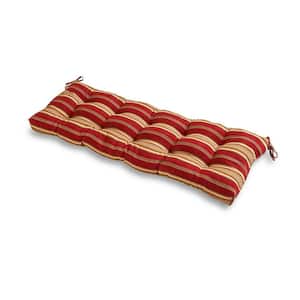 Roma Stripe Rectangle Outdoor Bench Cushion