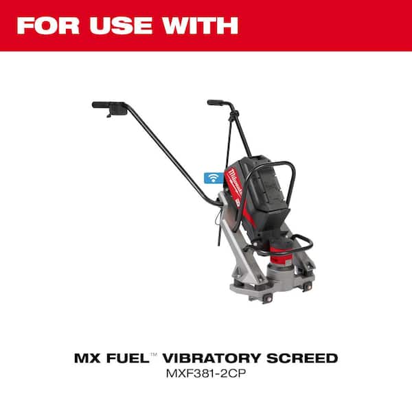 MX FUEL Lithium-Ion Cordless Vibratory Screed 8 ft. Screed Bar