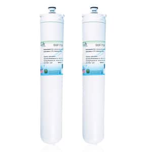 SGF-713S Compatible Commercial Water Filter for 47-55713CM, PSQC1, (2 Pack)