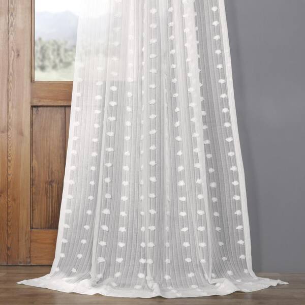 Exclusive Fabrics Furnishings, Patterned Sheer Curtains