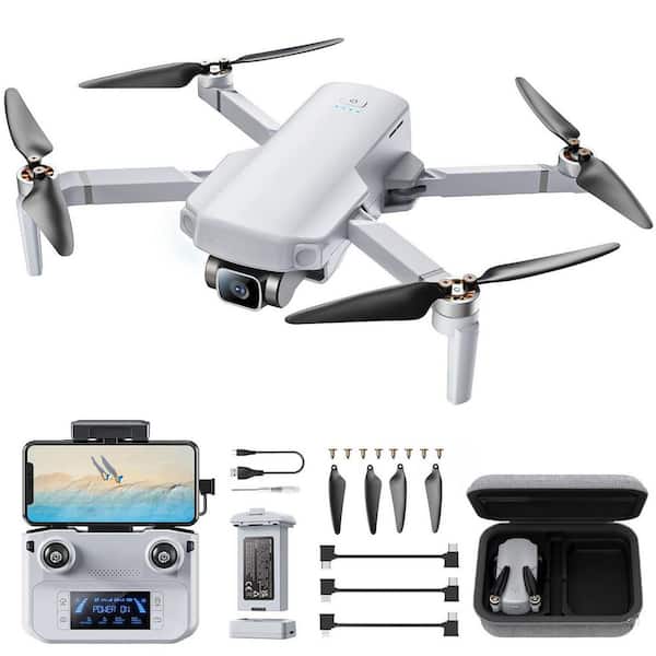 249g Lightweight Foldable GPS Drone with 4K EIS Camera, 20000ft Range, Auto Return, Follow Me, FAA Compliant